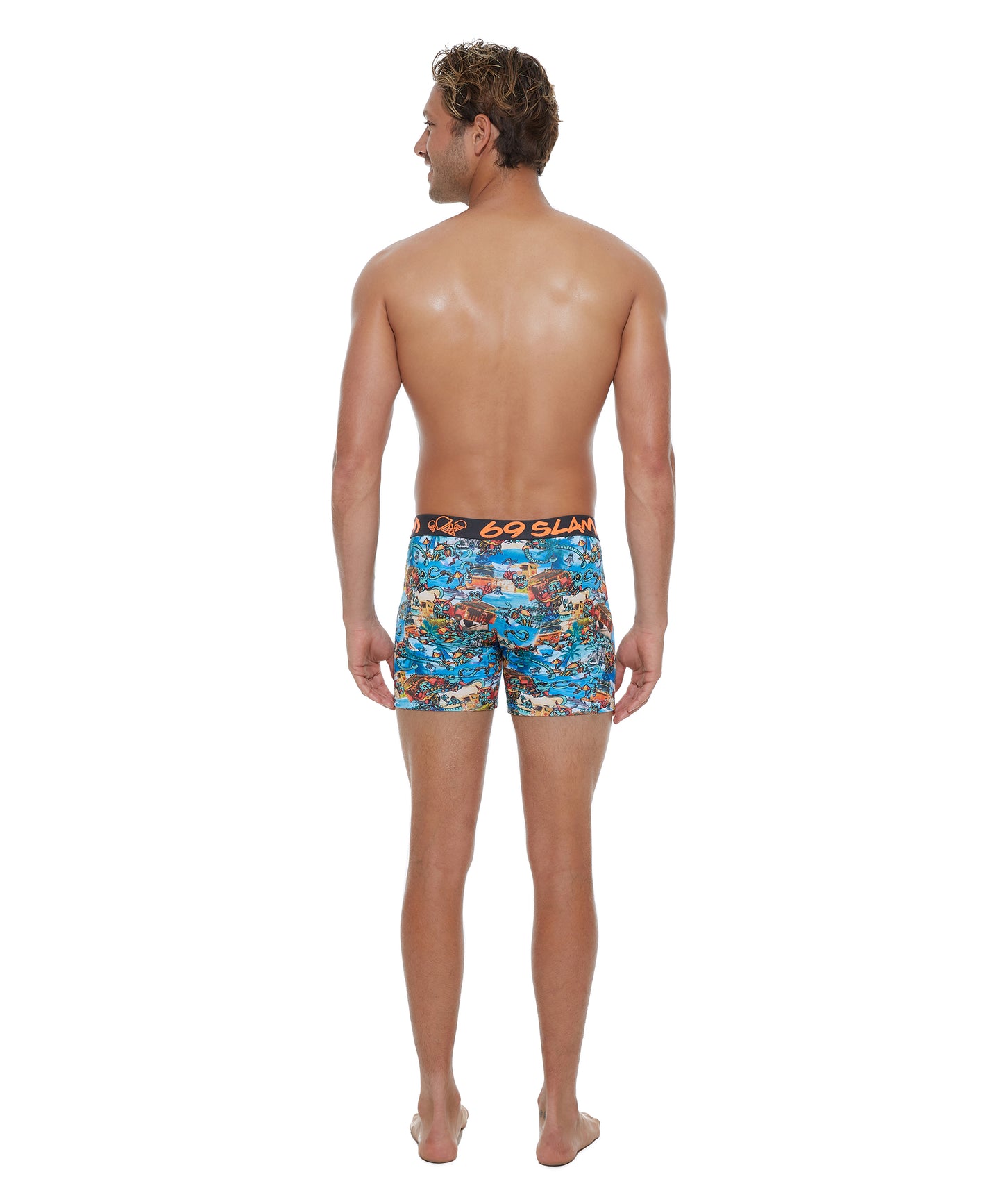 MEN BEACH BUGGER DYLAN FITTED BOXER