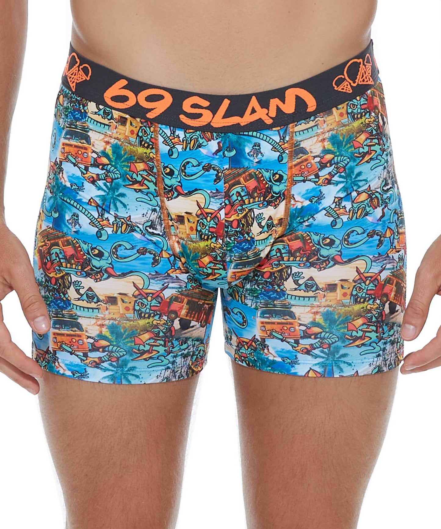MEN BEACH BUGGER DYLAN FITTED BOXER